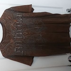 Mens large affliction t-shirt